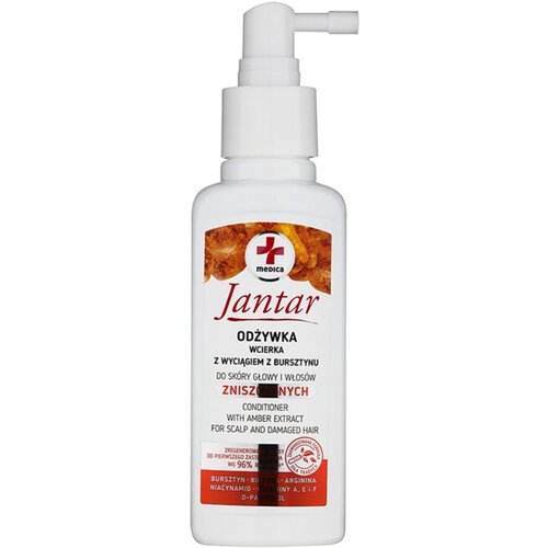 Ideepharm Medica Jantar regeneracijski balzam v pršilu za poškodovane lase 100 ml Cene