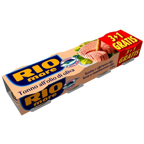 Rio Mare tuna u maslinovom ulju 3+1 4x80g Slike