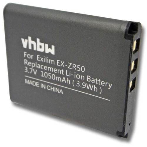 VHBW Baterija NP-160 za Casio Exilim EX-ZR50, 1050 mAh Slike