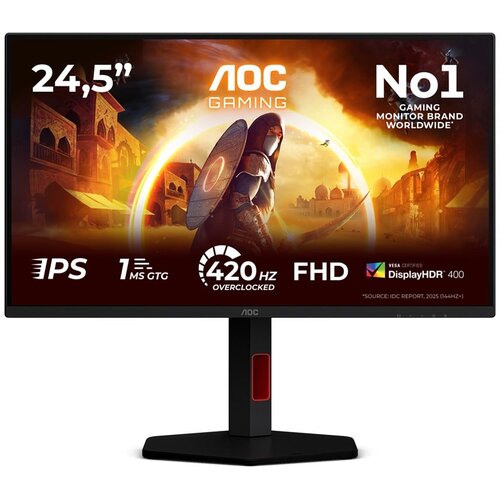 AOC G4 25G4KUR computer monitor 62.2 cm (24.5) 1920 x 1080 pixels Full HD LED Black, Red Cijene