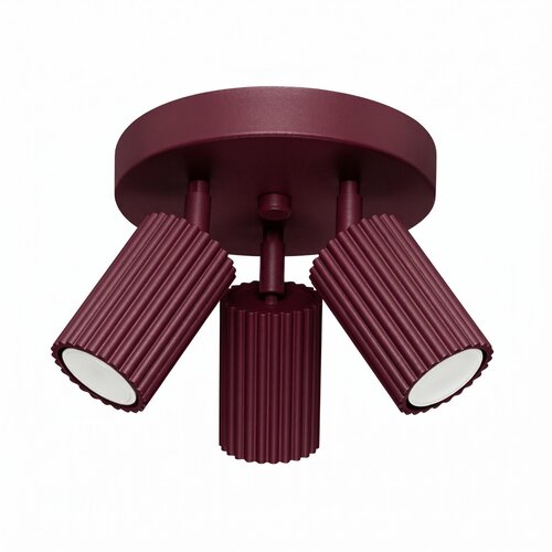 Sollux Lighting Stropna svetilka KARBON 3P bordo, (5000497754) Cene