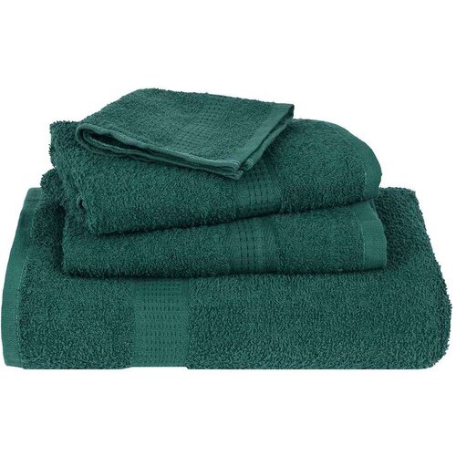 VidaXL 8-dijelni set ručnika zelena boja jabuke 360 gsm 100 % pamuk Slike