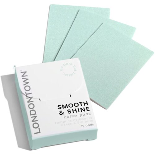 LONDONTOWN Smooth &amp;amp; Shine čistilne blazinice za nohte 10 kos Slike