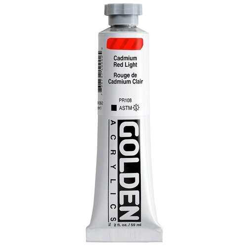  GOLDEN Heavi Bodi Akrilna boja 59 ml | 1090 cadmium light red Slike
