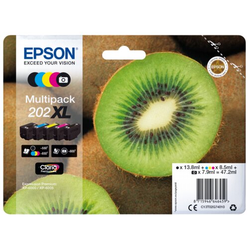 Epson Multipack Claria Premium T 202 XL BK/PB/C/M/Y T 02G7 Cijene
