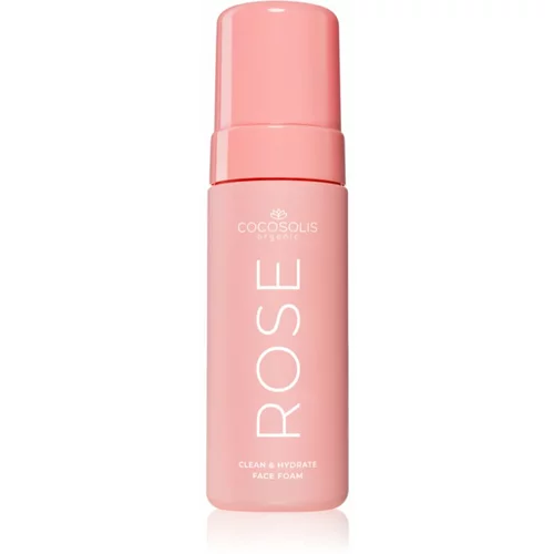COCOSOLIS ROSE Clean & Hydrate Face Foam pjena za čišćenje lica s hidratantnim učinkom 150 ml