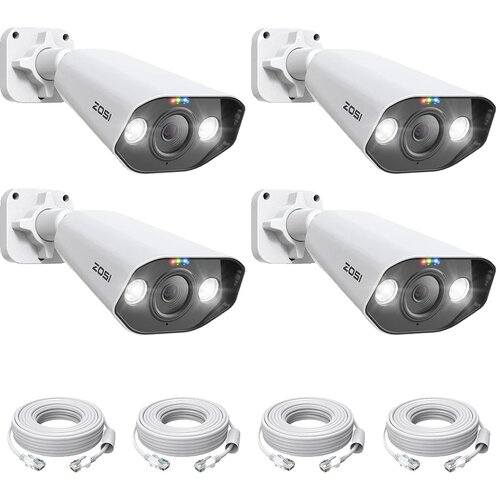 Oem 4K Poe varnostna kamera, 8MP Ultra HD, nočni način -4PCS 8MP Kamere, (5000137575) Cene