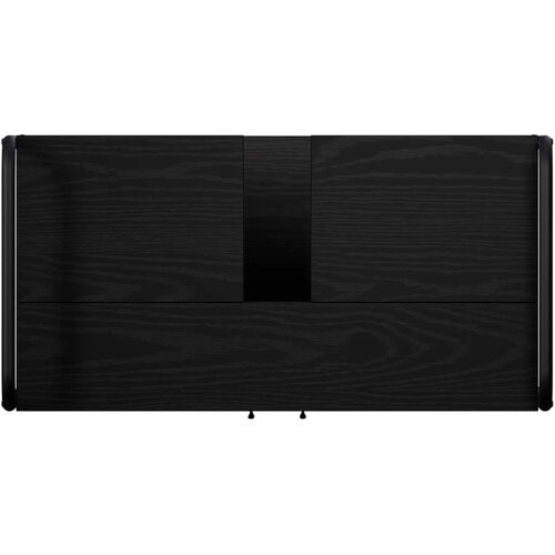  Set ormarića za kupaonicu 4 kom. Crni hrast 40 x 36 x 200 5 cm - Crni hrast Ormarić ispod sudopera (2 vrata) + viseći ormarić + Slike