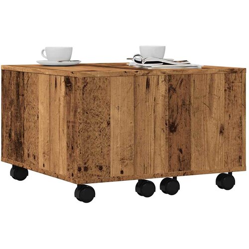  Stol za kavu staro drvo 60x60x38 cm konstruiranog drva Cene