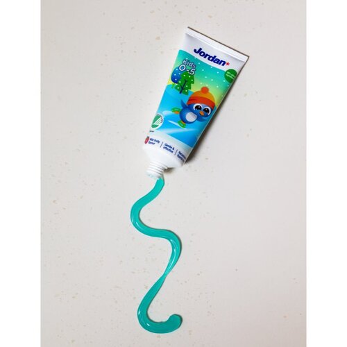Jordan Toothpaste Kids 0-5 years zobna pasta za otroke 50 ml Slike
