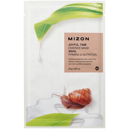 Mizon Joyful Time Snail hranilna tekstilna maska z učvrstitvenim učinkom 23 g Cene