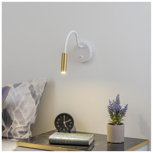  Brilagi - LED fleksibilna zidna lampa MAYA LED/3W/230V 4000K bela/zlatna Cene