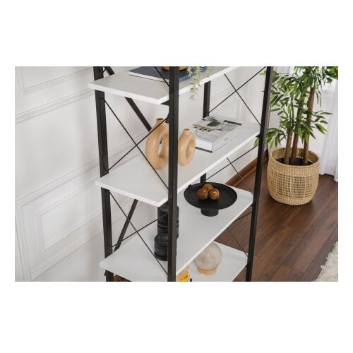 Hanah home polica za knjige elysian white black Slike