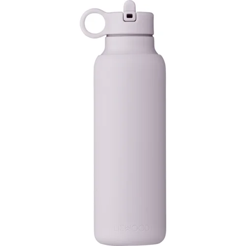 Liewood steklenička iz nerjavečega jekla s slamico stork 500 ml misty lilac