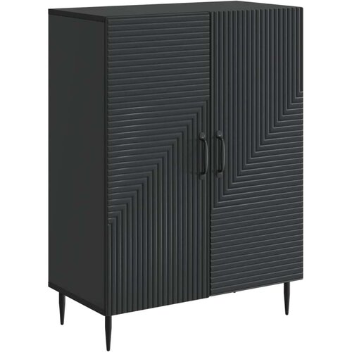  Kreveta Crna 66 x 34 5 x 89 5 cm Konstruirano drvo - Crna Cene