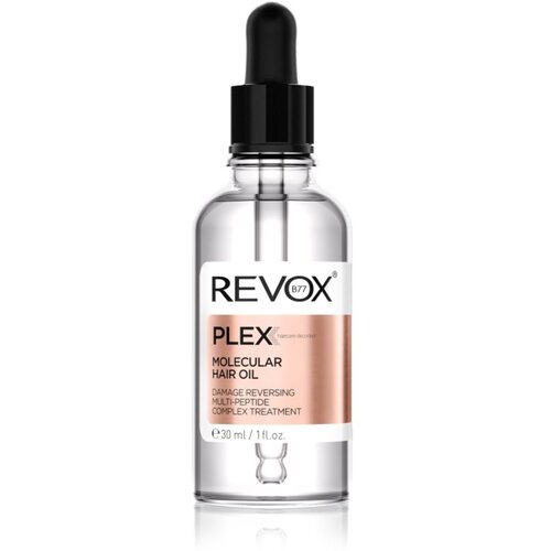 REVOX B77 PLEX Molecular Hair Oil olje za okrepitev poškodovanih las 30 ml Cene