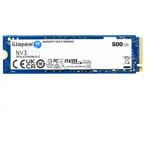 Kingston SSD NVME 500GB SNV3/500G 5000/3000MBS Cene