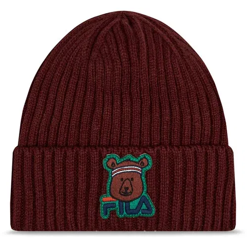 Fila Kapa Tarut Animal Family Kids Warm Beanie FCK0020.30020 Bordo rdeča