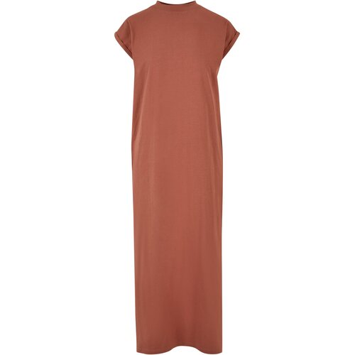 UC Ladies Ladies Long Extended Shoulder Dress terracotta Slike