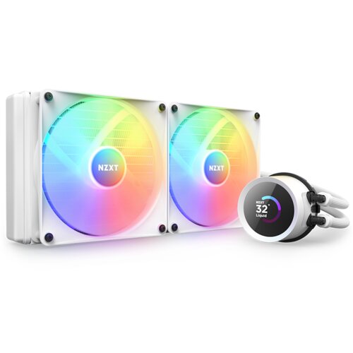 CPU hladnjak AIO Liquid gaming NZXT Kraken Elite 280 RGB white, RL-KR280E-W1 Cijene