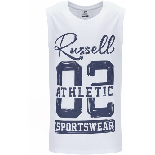 Russell Athletic dane singlet, muška majica, bela A40171 Cene