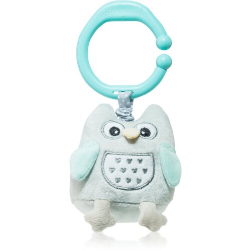 BabyOno Have Fun Musical Toy for Children kontrastna viseča igrača z melodijo Owl Sofia Blue 1 kos Cene