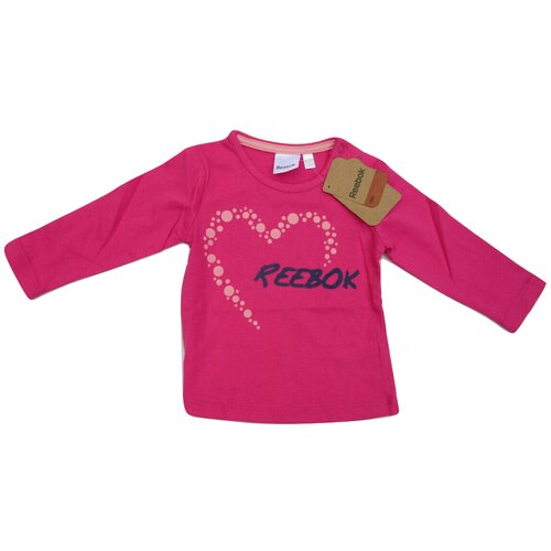 Reebok Majica za devojcice dugih rukava, Roze Slike