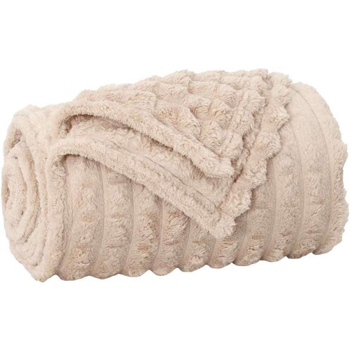  Pokrivači za bacanje 6 pcs Bež 150 x 130 cm Runo Cene