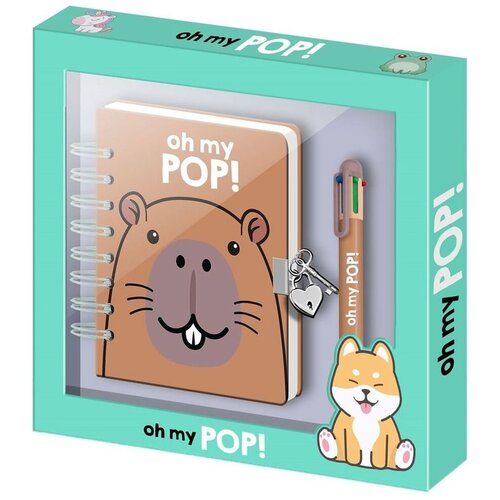 Oh My Pop Dnevnik A5 Capibara ! s kemijskom Slike