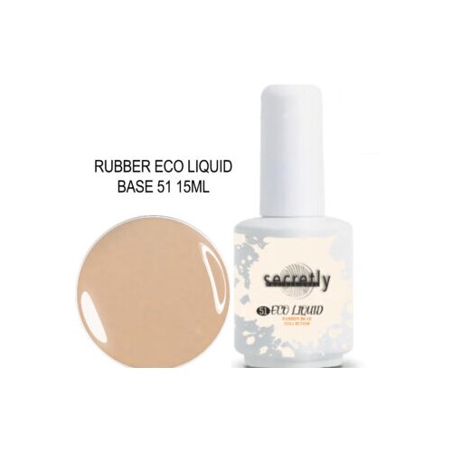  SECRETLY RUBBER ECO LIQUID BASE 51 15ML Cene