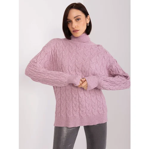 Wool Fashion Italia Sweater-AT-SW-2348.07-light purple