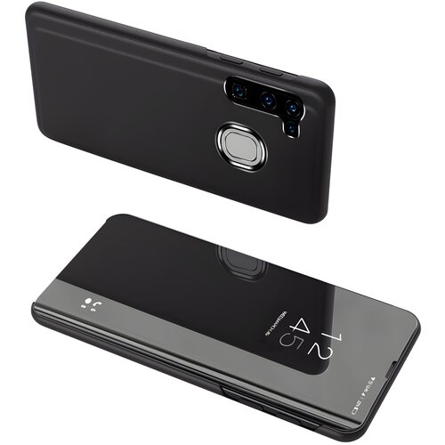 IZMAEL.eu Clear View ovitek za Samsung Galaxy A21s - Črna Cene