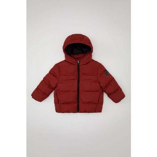 Defacto Baby Boy Water Repellent Fabric Hooded Puffer Jacket Slike