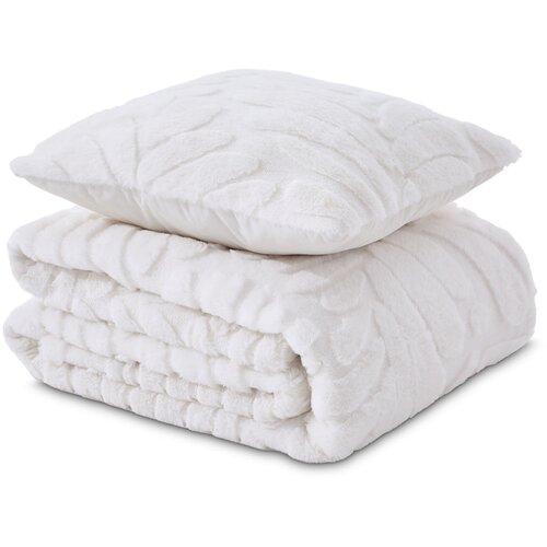 Dormeo Warm Hug Lux set snježno bijela 200x200 cm Cene