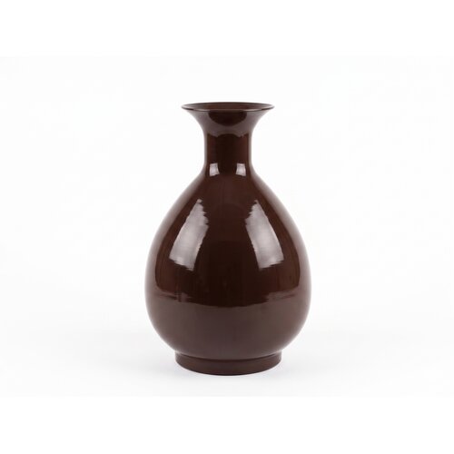 Mondex vaza kovinska Roger 14x23,5x39 čokoladna 1kos, (5000300907) Slike