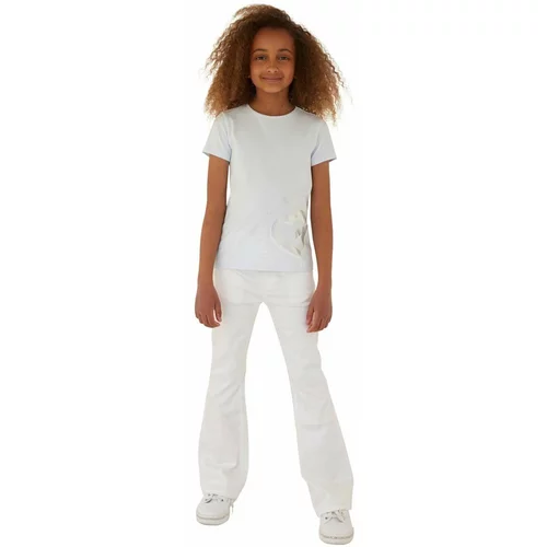 Guess Otroške hlače bela barva
