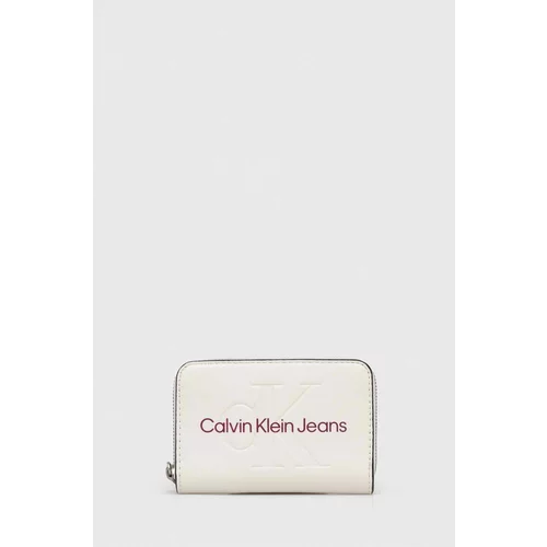 Calvin Klein Jeans Novčanik za žene, boja: bijela