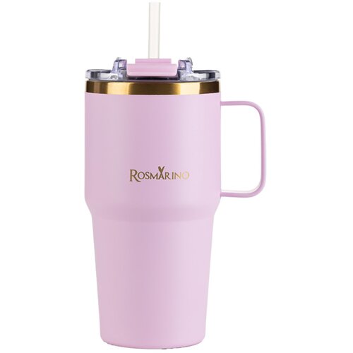 Vitapur Rosmarino Termos MegaCup &amp;scaron;olja 580 ml- roze-zlatna Slike