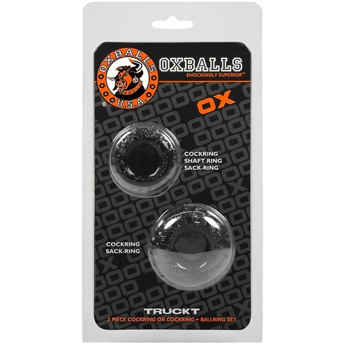 Oxballs Komplet obročkov , črn Slike