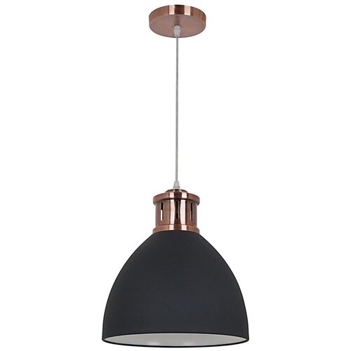  Klausen KL 6240 - Metalni luster na sajli 1xE27/15W/230V bakarna/crna Cene