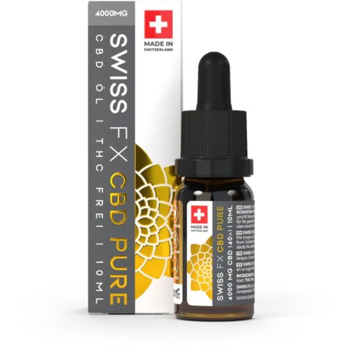 Swiss FX CBD olje Pure 40 % - 10 ml Cene