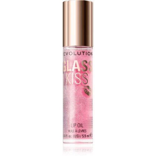 Revolution Glass Kiss svjetlucavo ulje za usne nijansa Fairytale Peach 5.5 ml Cijene
