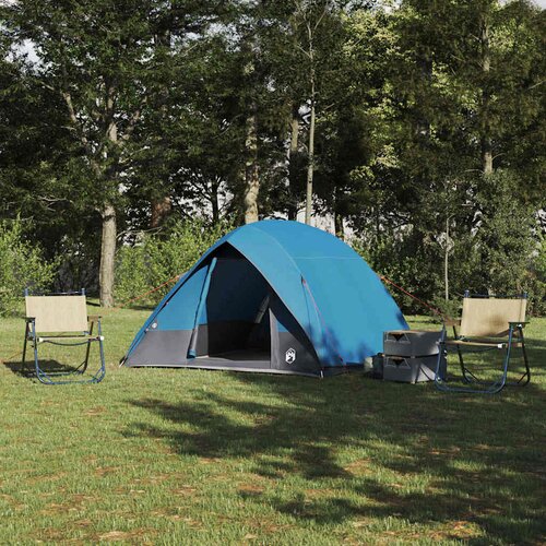Kamping &scaron;ator s krovom s pohranom Plava 320 x 275 x 190 cm taft Cijene