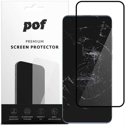 POF KALJENO STEKLO POLNI POKROV ZA XIAOMI 12T 12T PRO ČRN, (21964691) Cene