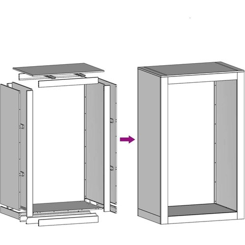 vidaXL Stalak za drva za ogrjev 60x40x100 cm od čelika COR-TEN Cijene