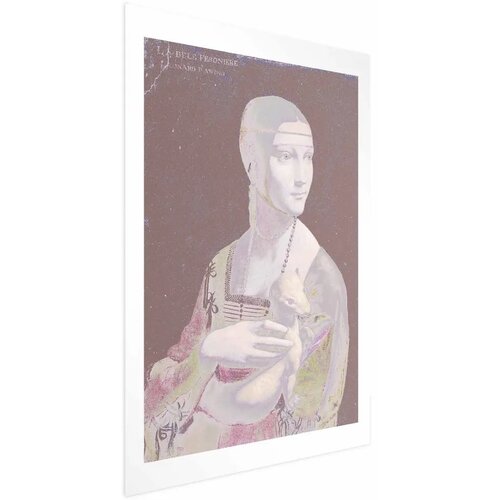  Plakat - Pastel Lady 60x90 Bez okvira s margom Cene