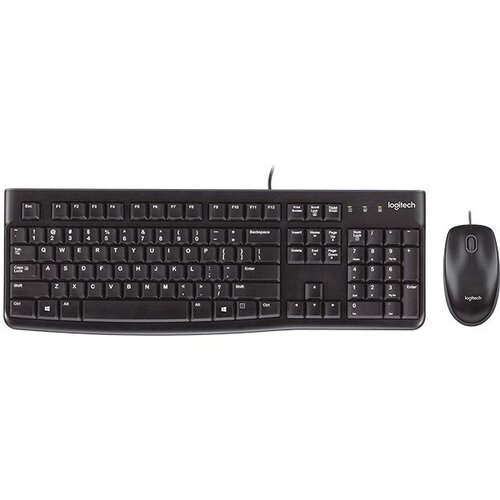 Logitech tastatura i mis MK120 Black Cijene