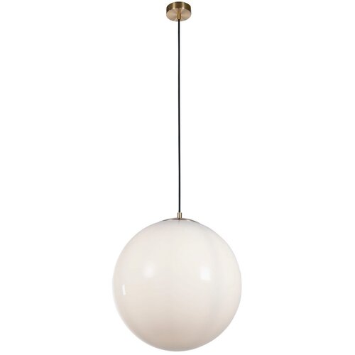 Searchlight Obesek Atom 40 cm, satenasta medenina, opalno steklo, (22100716) Cene