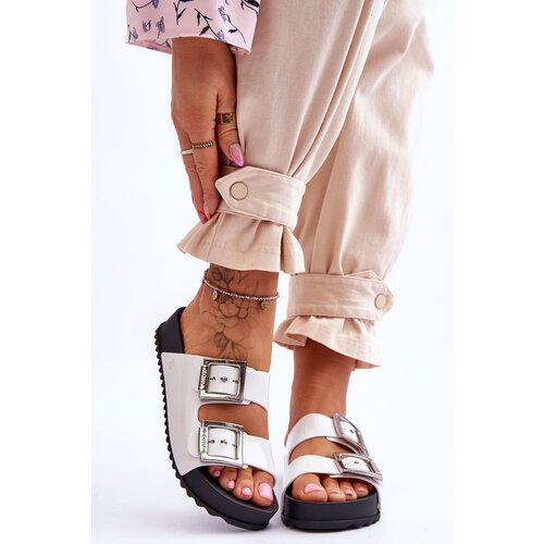 Kesi Women&amp;#039;s Slippers Smooth ZAXY HH285159 White Slike