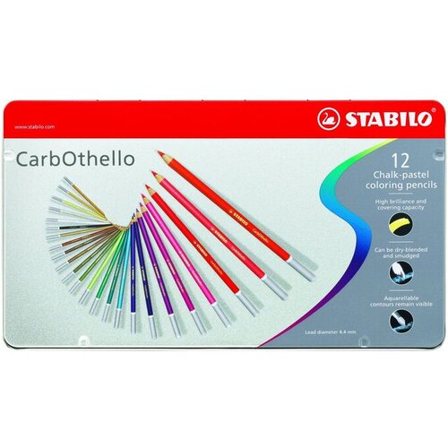 Stabilo Stabilo: CarbOthello drvene bojice u metalnoj kutiji 12kom Cene